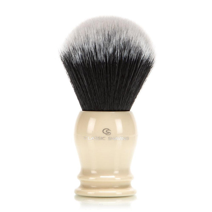 Classic Brand Shaving Brushes in Black or Ivory
