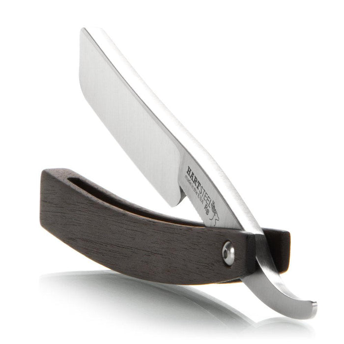 Hart Steel 6/8 Satin Finish Round Point Straight Razor
