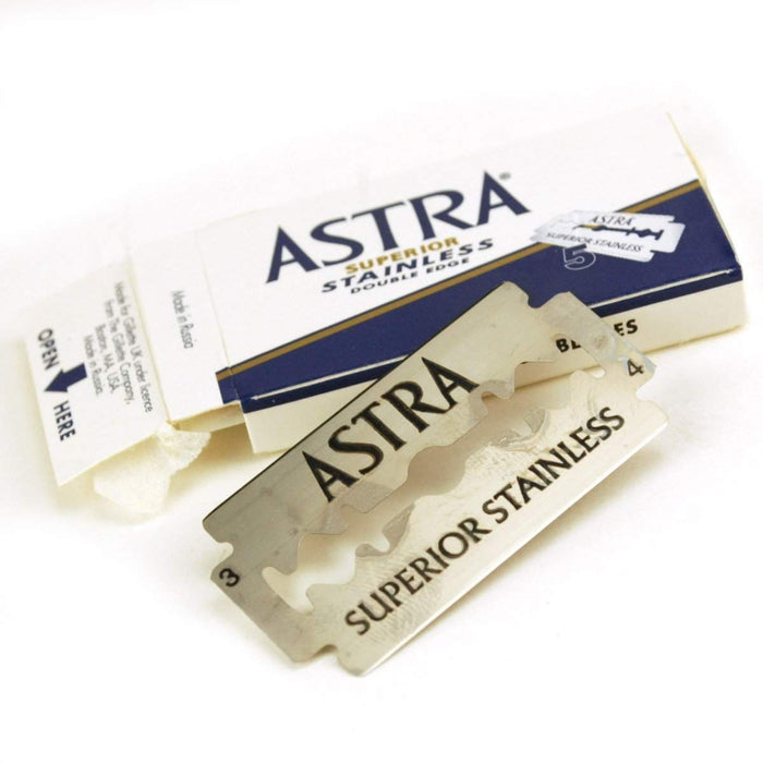 Astra Platinum Double Edge Blades - 5 pack-