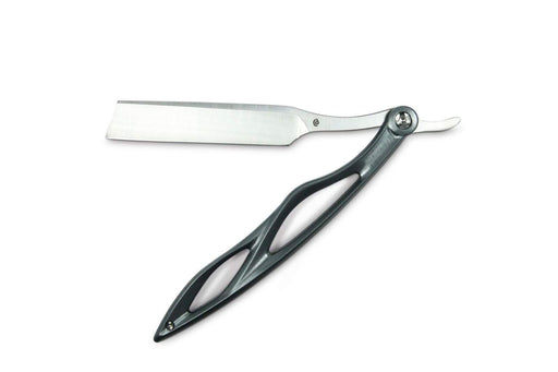 Discommon "Anodized Aluminum Scale with Traditional Grind" Straight Razor-