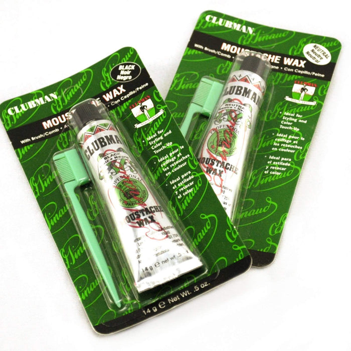 Pinaud/Clubman Moustache Wax-Black