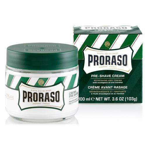 Proraso Pre Shave Cream-Original "Green" Eucalyptus & Menthol