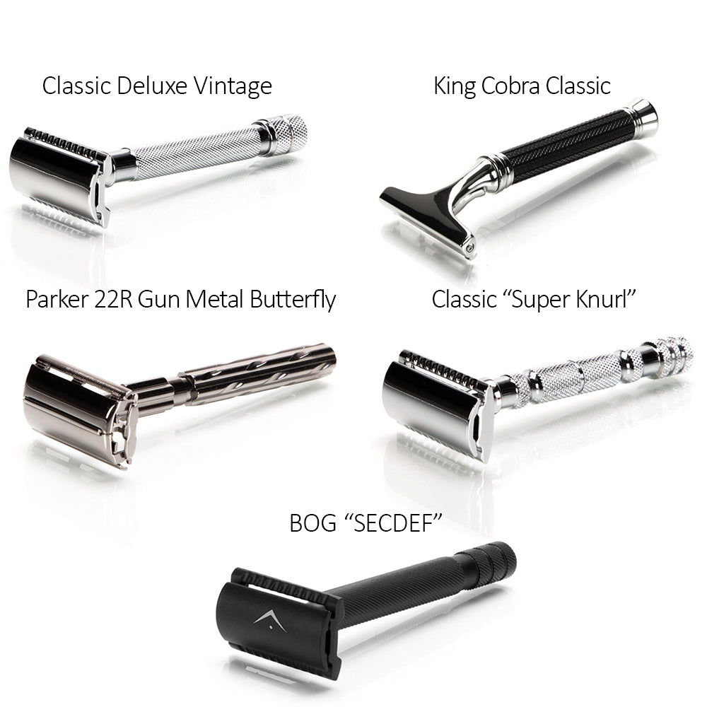 Top 5 Safety Razors On ClassicShaving.com — Classic Shaving