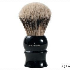 Shavemac Series 167 D01 Silvertip Shaving Brush
