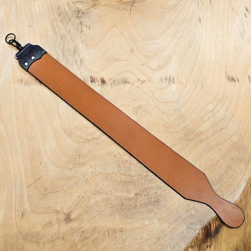 Razor Meister Premium Cowhide Leather Strop with Swivel Clip: Ideal for  Straight Razor Sharpening and Knife Honing - Professional Quality