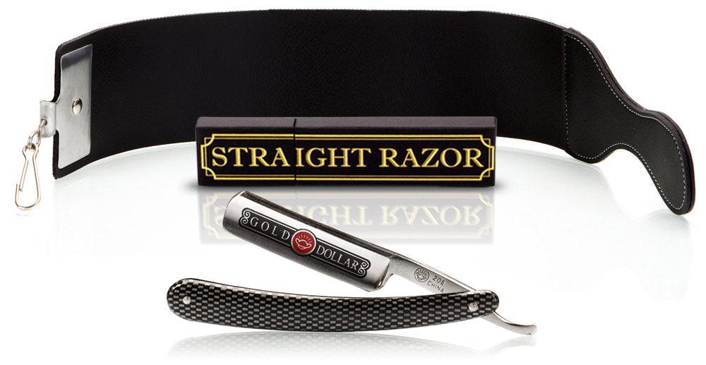 Practice Straight Razor & Strop - Blunt