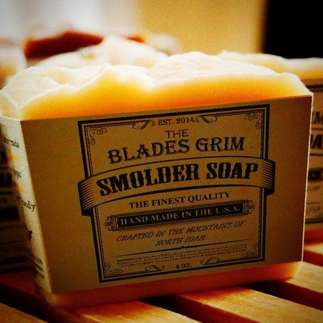Smolder Hand Soap - By The Blades Grim