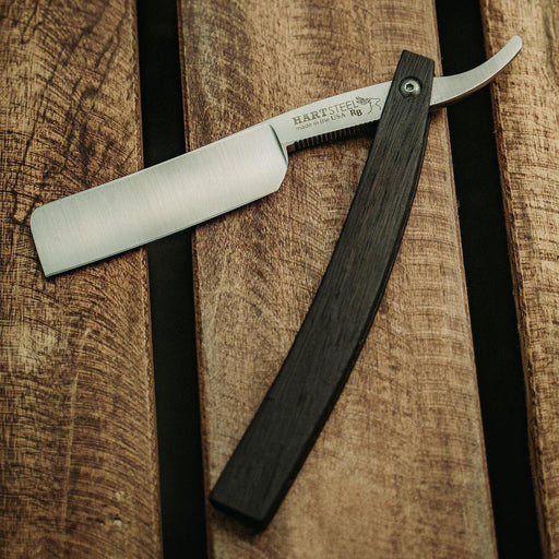 Hart Steel 6/8 Satin Finish Square Point Straight Razor