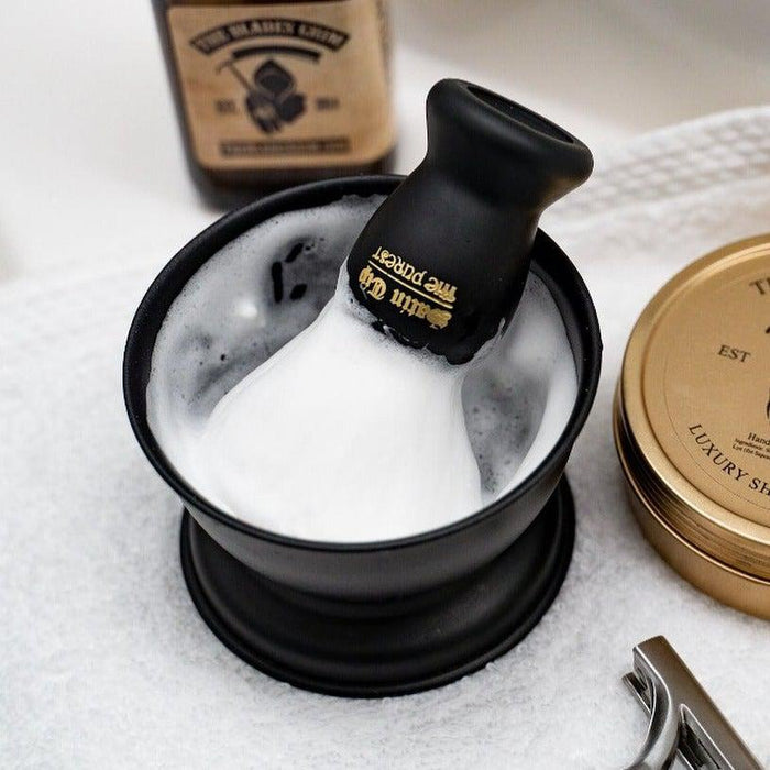 Satin Tip - The Purest - Luxury Synthetic Shaving Brush White