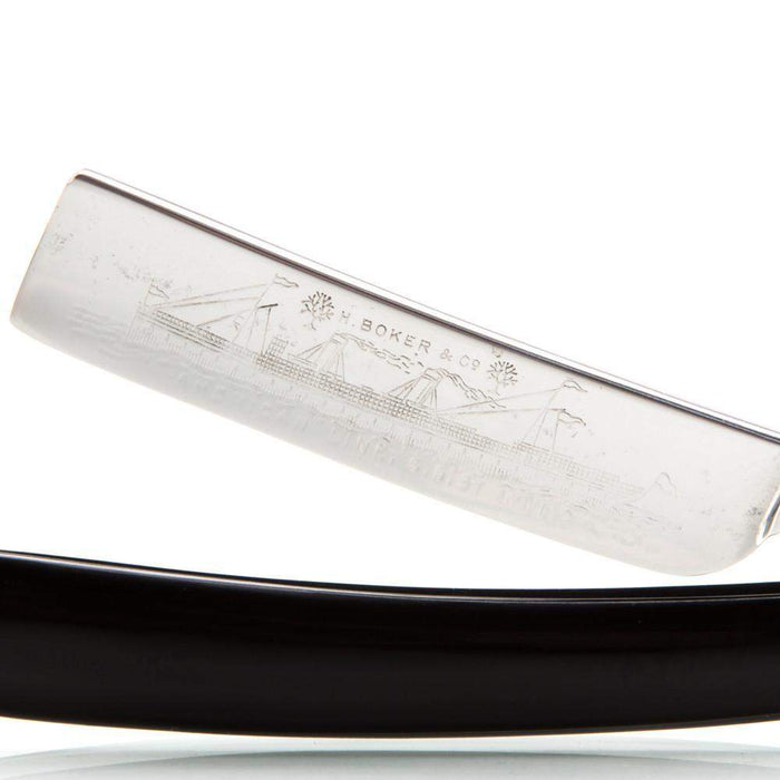 H. Boker & Co. - "American Line. S.S. St. Louis" Vintage Straight Razor