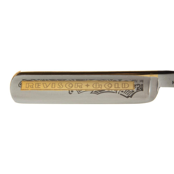 Gold Straight Razer Vintage Dovo Revisor Gold Straight Razor - Made in Solingen