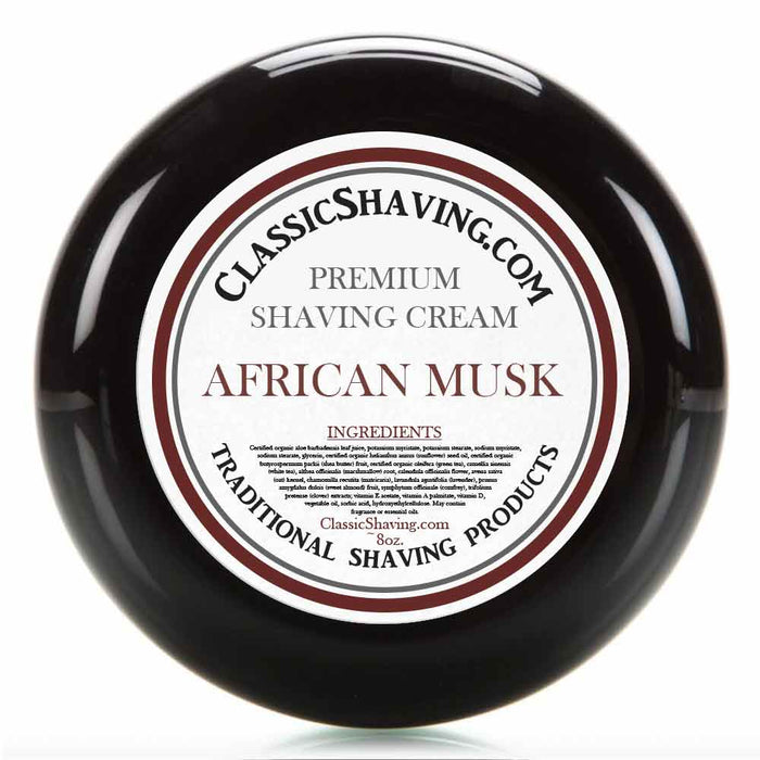 African Musk - Classic Shaving Cream