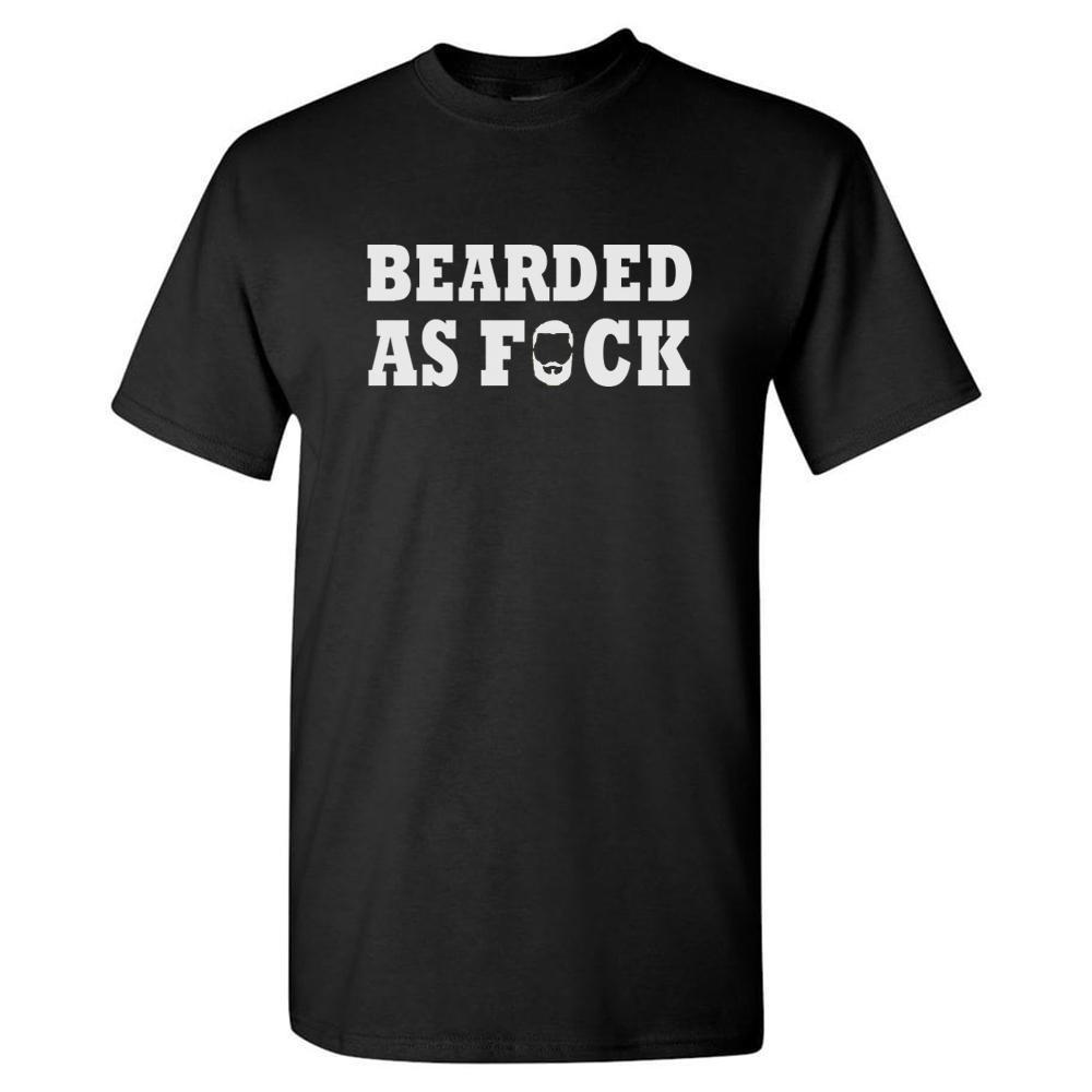 "Bearded As Fuck" - Men's Tee
