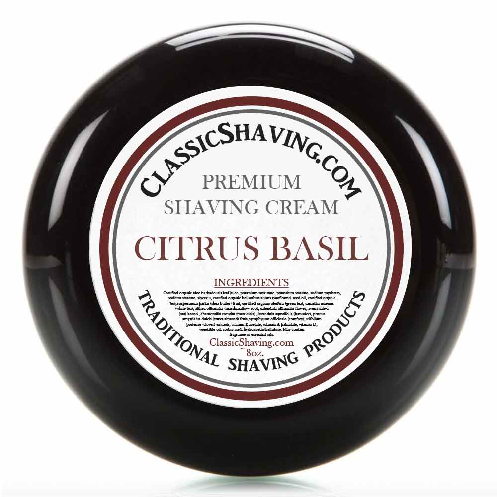 Citrus Basil - Classic Shaving Cream