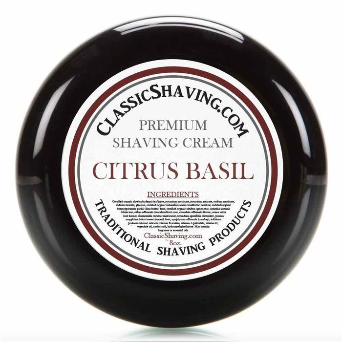 Citrus Basil - Classic Shaving Cream