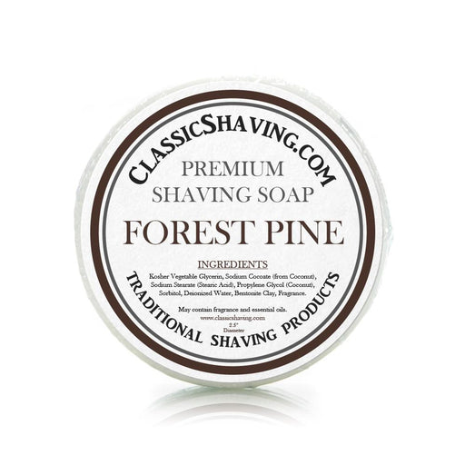 Classic Shaving Mug Soap - 2.5" Regular