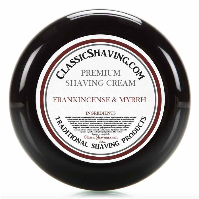 Frankincense & Myrrh - Classic Shaving Cream