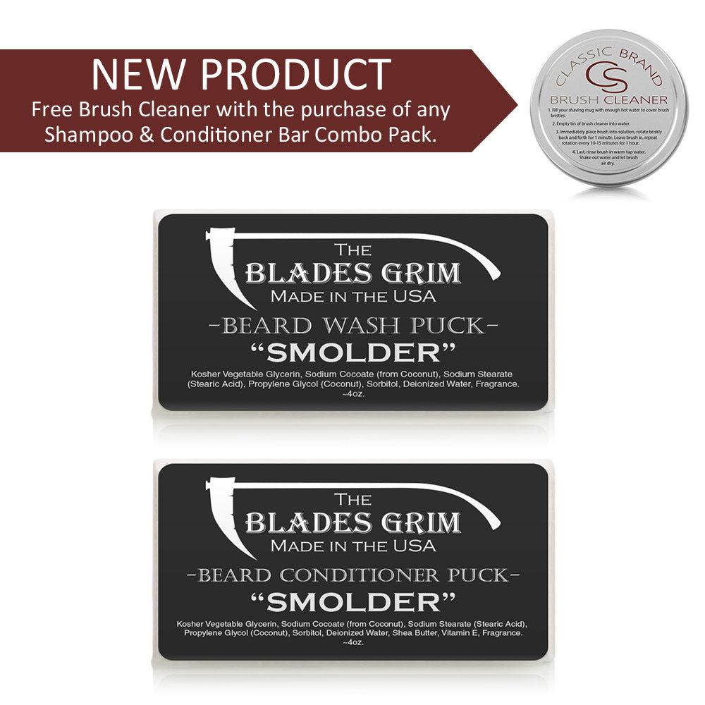 Grim Blades - Beard Wash & Conditioner Puck Combo