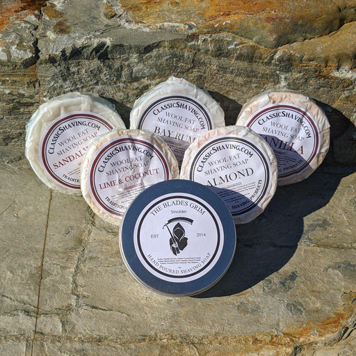 Wool Fat Shave Soap 6 Pack