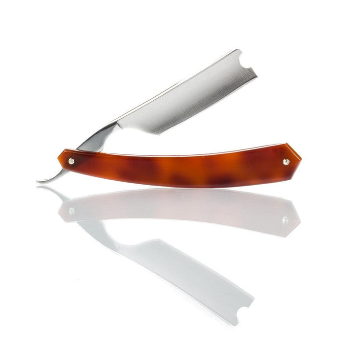 Thiers Issard - The Blades Grim 7/8" Straight Razor - Faux Tortoise Scales