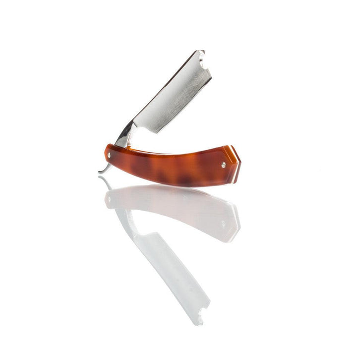 Thiers Issard - The Blades Grim 7/8" Straight Razor - Faux Tortoise Scales