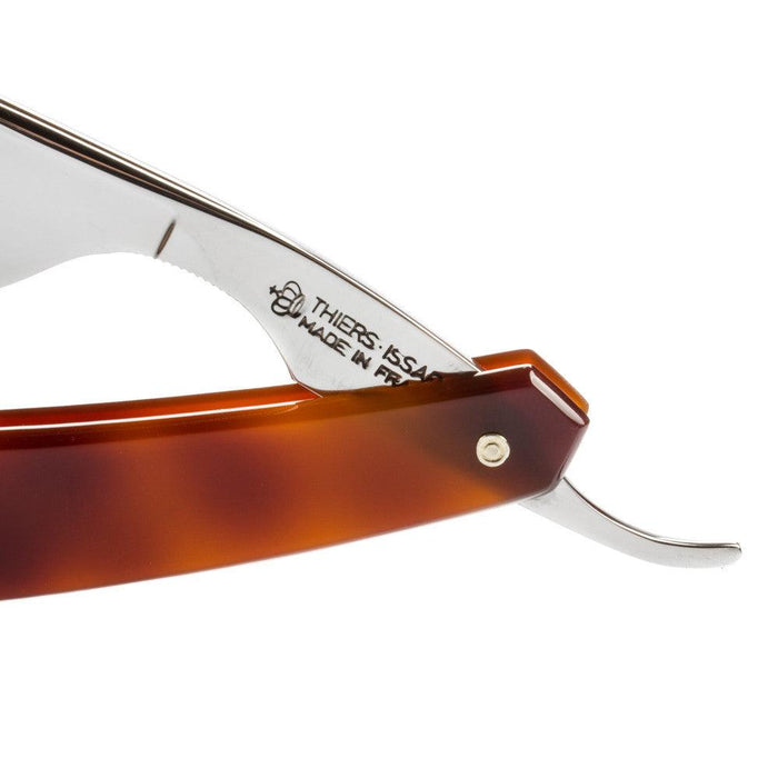 Thiers Issard - The Blades Grim 7/8" Straight Razor - Faux Tortoise Scales