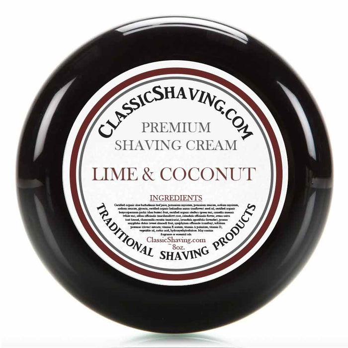 Lime & Coconut - Classic Shaving Cream