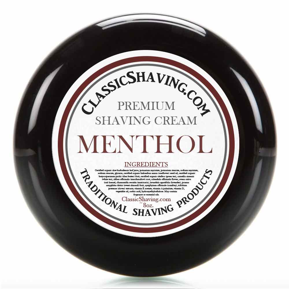 Menthol - Classic Shaving Cream