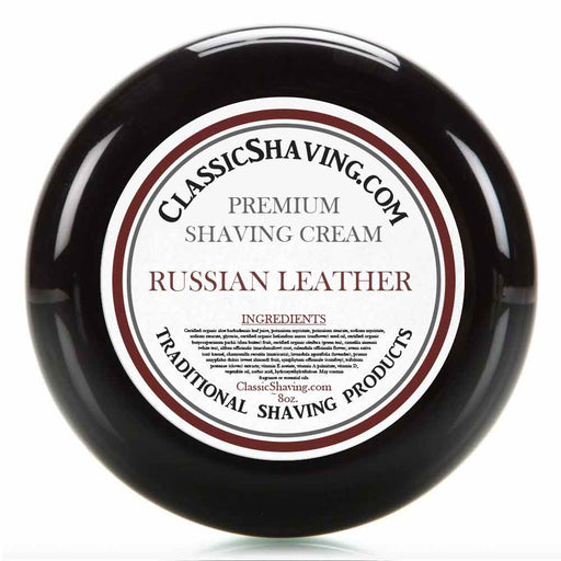Russian Leather - Classic Shaving Cream
