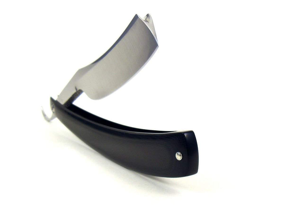 Straight Razon Alex Jacques Custom 6/8 Straight Razon In Black G10-