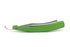 Alex Jacques "Production Style" 7/8" Razor With Green G10 Scales-