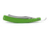 Alex Jacques "Production Style" 7/8" Razor With Green G10 Scales-