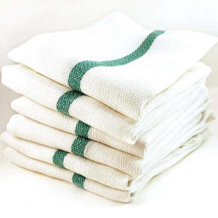 Shop American-Made and Woven, Red + White Hand Towel