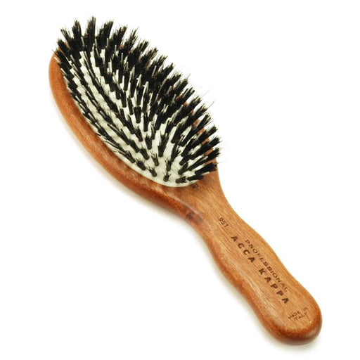 Compact Pro Pneumatic Boar/Nylon Bristle Hardwood Hair Brush-