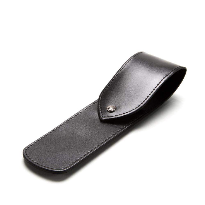 DOVO Leather Straight Razor Case-Black