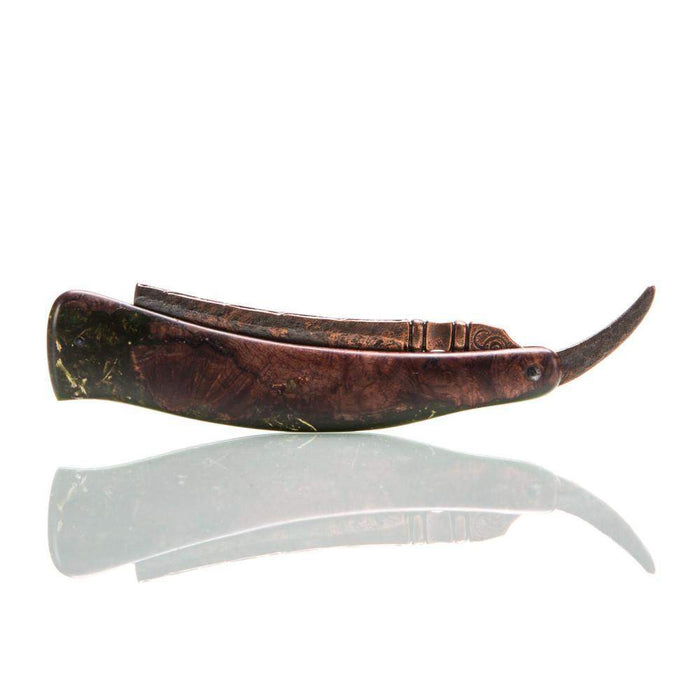 Dylan Farnham Copper / Manzanita Custom Straight Razor-
