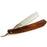 Harner 7/8 Stainless Steel, Quarter Hollow Ground, Curly Koa Scales w/ Matching Silvertip Badger Brush-