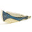 Harner 7/8 XHP Full-Hollow Ground Razor, with titanium scales and ivory paper micarta spacer-