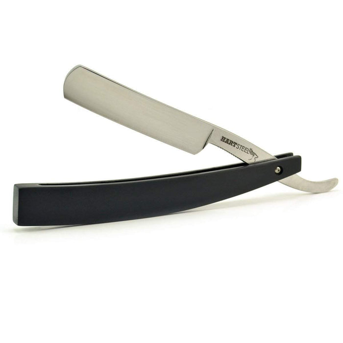 Hart Steel 6/8 Polished Finish Round Point Straight Razor