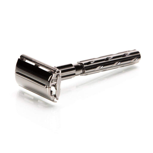 Parker 22R Gun Metal Butterfly Safety Razor-