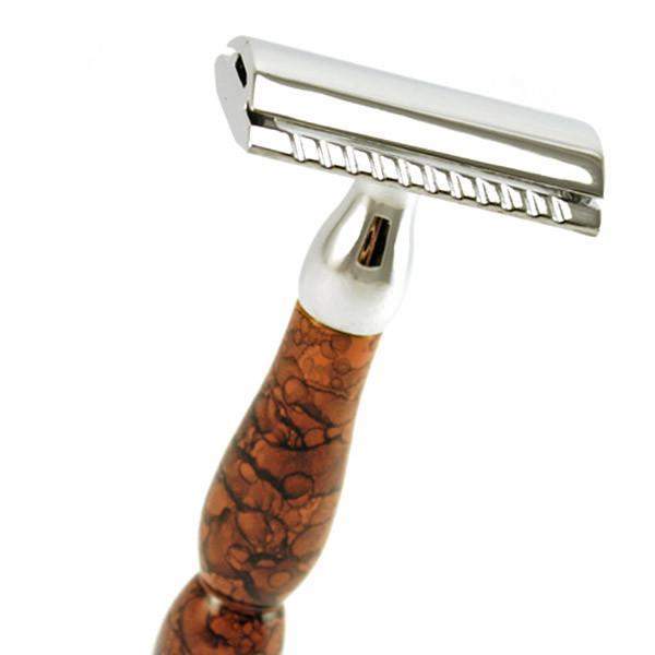 Parker 45R Chrome and Enamel Safety Razor-