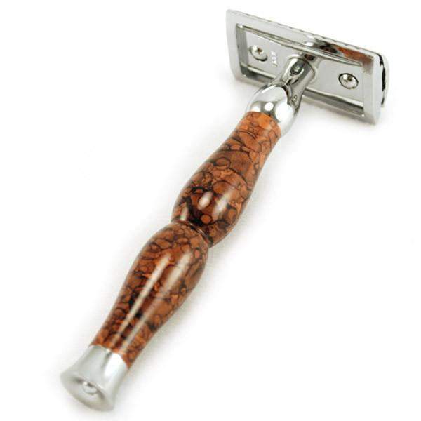 Parker 45R Chrome and Enamel Safety Razor-