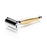 Parker 48R Chrome and Brushed Brass Safety Razor-