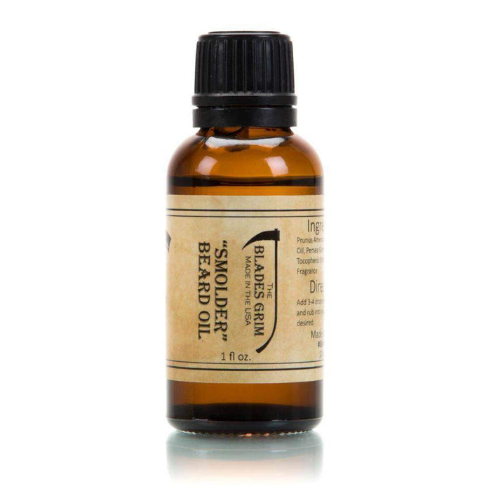 Smolder Beard Oil - By The Blades Grim-