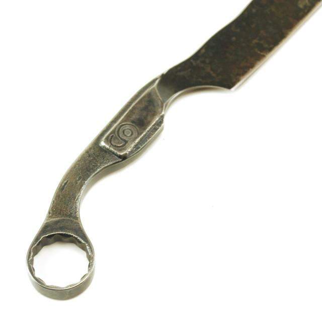 SOLD-Dylan Farnham #23 the "Wrench Razor" Non-folding Straight Razor-