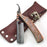 SOLD-Dylan Farnham Straight Razor #61 with custom sheath-