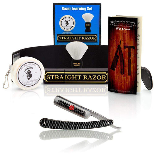 Straight Razor Learning Set - Blunt Edge-
