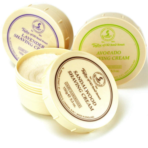 Taylor of Old Bond Street Luxury Shaving Cream 5.3 oz Bowl-Almond