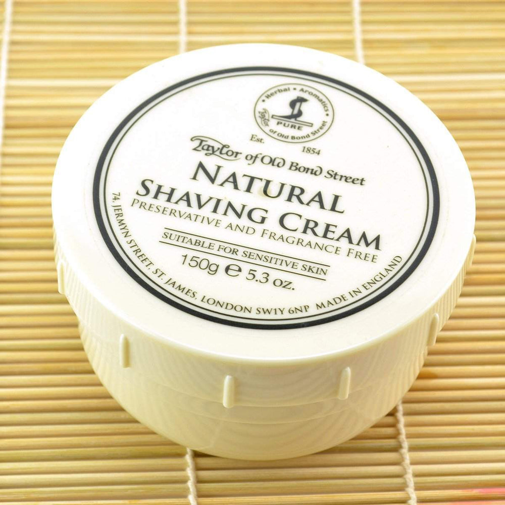 Taylor of Old Bond Street Natural Shaving Cream | ClassicShaving.com —  Classic Shaving | Bartshampoos