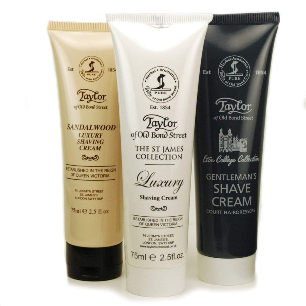 Taylor of Old Bond Street Shaving Cream 2.5 oz Tube-Almond